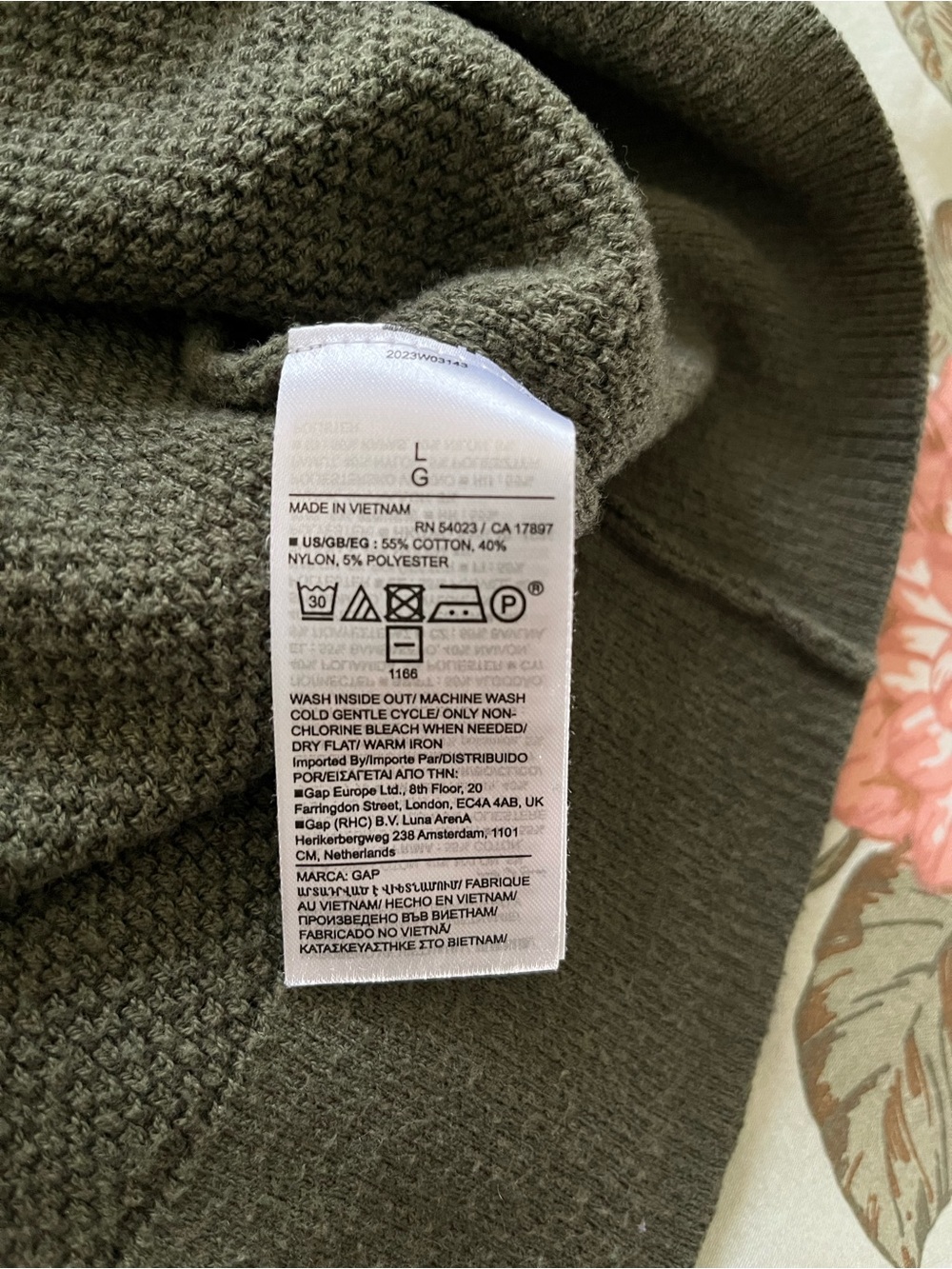 🌟Bundle of 2 Gap Lightweight Sweaters Size Large - Picture 5 of 5